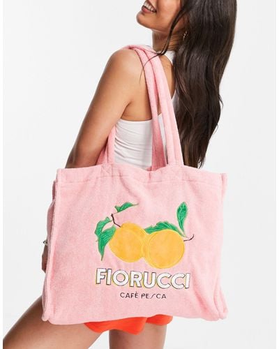 Fiorucci Tote Bag - Pink