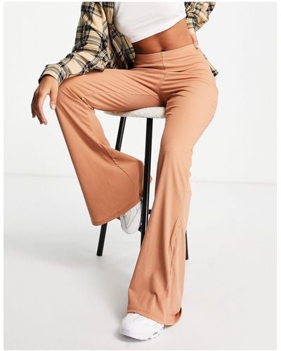 Missguided Jersey Flares - Multicolor