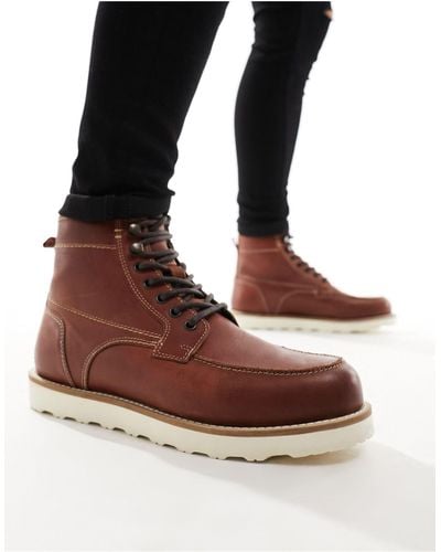 ASOS Lace Up Boot - Brown