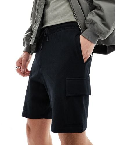 ASOS Slim Cargo Shorts - Black