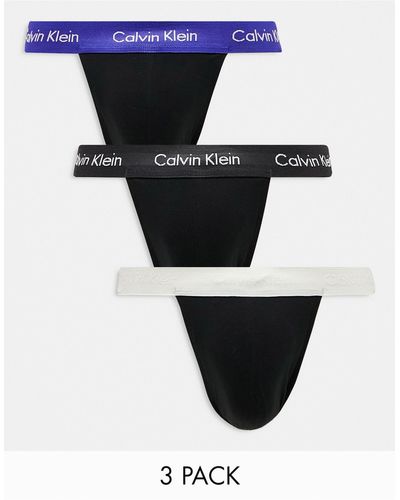 Calvin Klein 3-pack Jockstraps - Blue