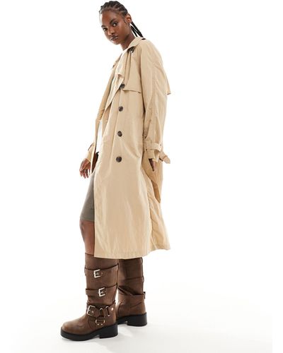 French Connection Trench-coat long et léger - taupe - Neutre