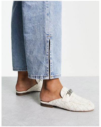 Steve Madden Rally - Instap Loafers - Blauw