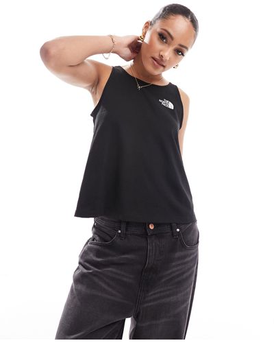 The North Face – simple dome – tanktop - Schwarz