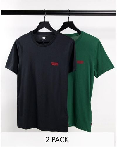 Levi's 2 Pack T-shirts - Green