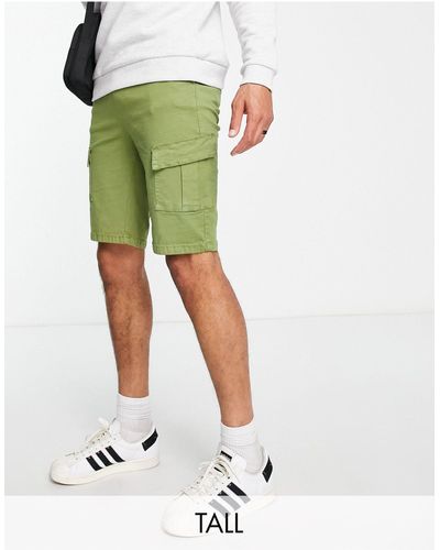 Bolongaro Trevor Tall – cargo-shorts aus twill - Grün
