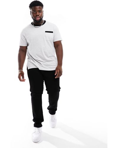 French Connection Plus Slim Fit Jeans - White
