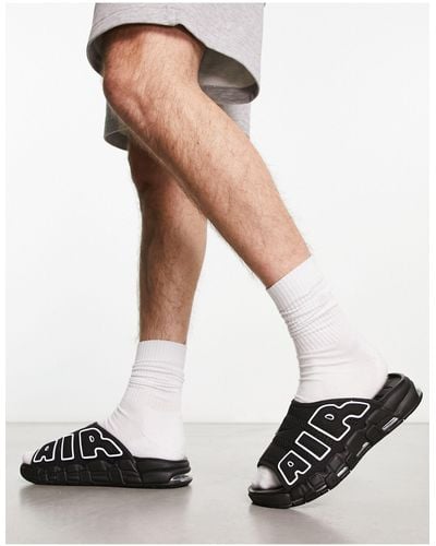 Sandales, claquettes et tongs Blanc Nike pour homme | Lyst