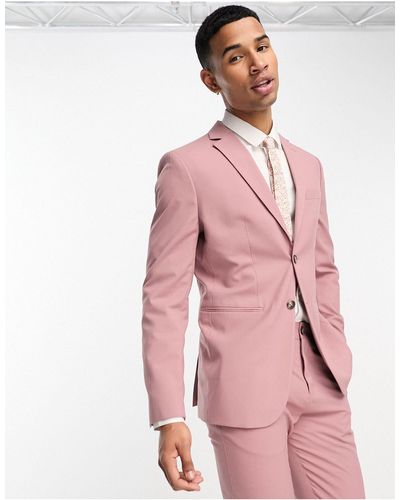 SELECTED Loose Fit Suit Jacket - Pink