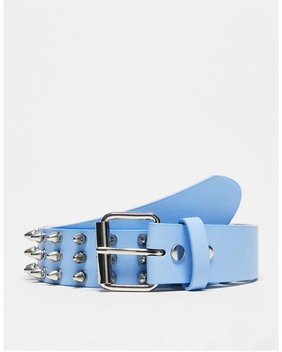 Collusion Cinturón con tachuelas - Azul