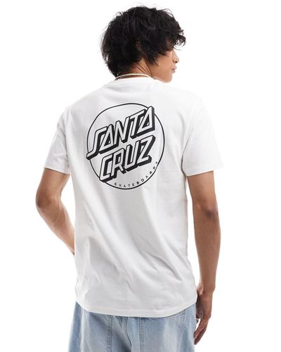 Santa Cruz Opus Dot T-shirt - White