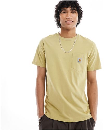 Carhartt Pocket T-shirt - Yellow
