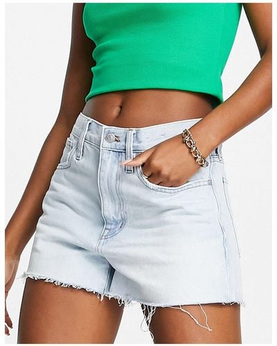 Madewell Relaxed Denim Shorts - Blue