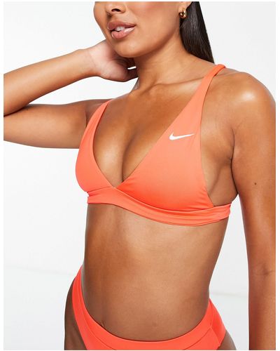 Nike Essentials - top bikini - Arancione