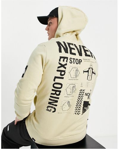 The North Face Galham Graphic Hoodie - Natural