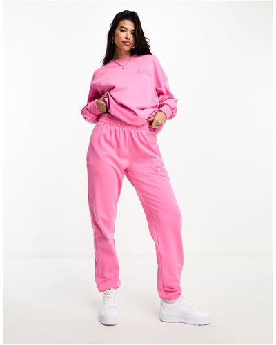 The Couture Club Co-ord Oversized joggers - Pink
