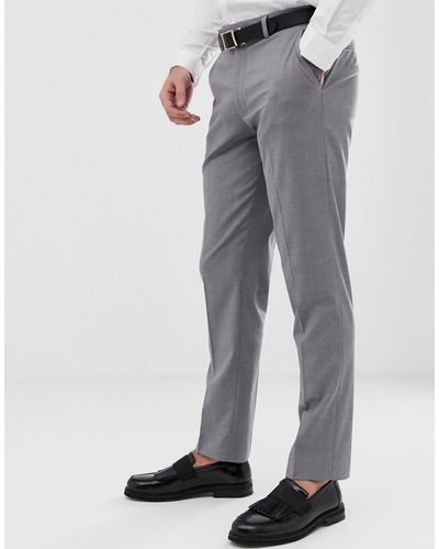 ASOS Slim Smart Pants - Gray