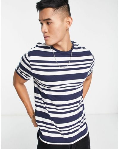 Wrangler Stripe T-shirt - Blue