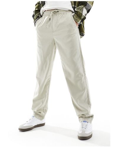 Only & Sons Relaxed Fit Trousers - White