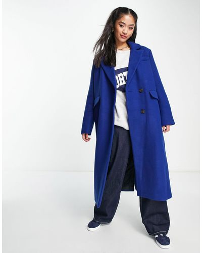 Vero Moda Oversized Formal Coat - Blue