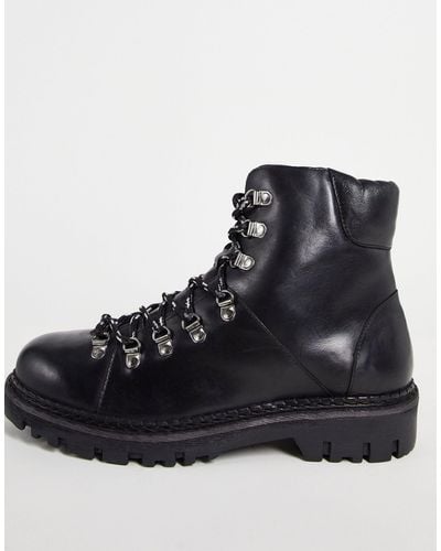 Bolongaro Trevor Hobart Leather Boots - Black