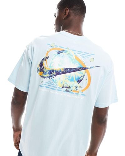 Nike Celestrial Backprint T-shirt - Blue