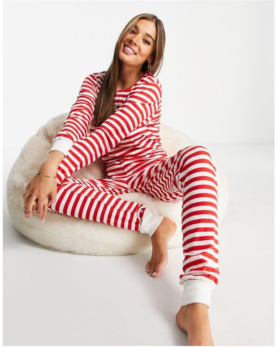 Pieces Christmas Onesie - Red