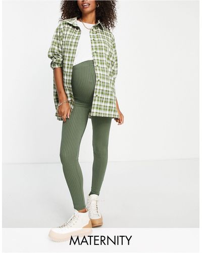 Flounce London Rib legging - Green