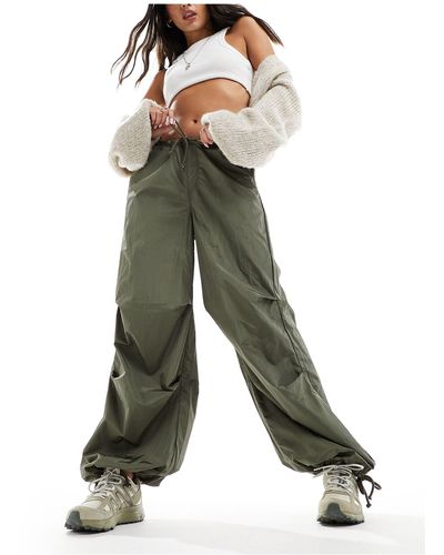 JJXX Sally Loose Fit Trousers - Green