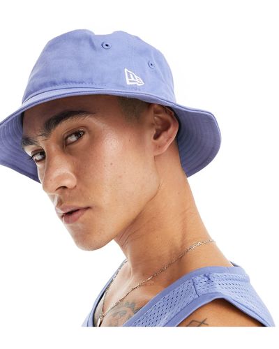 KTZ Cappello da pescatore con logo - Blu