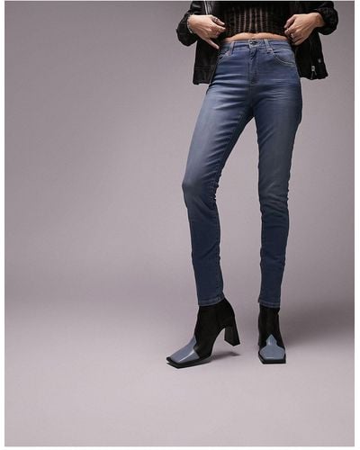 TOPSHOP Leigh Jeans - Blue