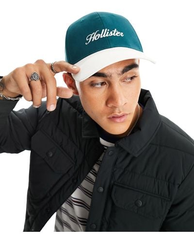 Hollister Logo Snapback Baseball Cap - Black