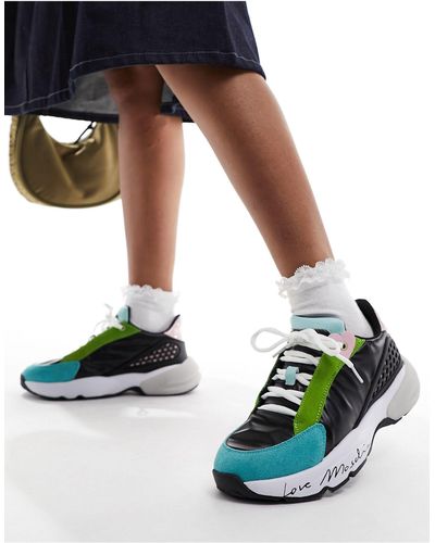 Love Moschino Sporty Trainers - Blue
