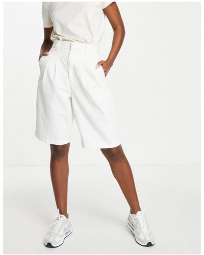 Carhartt Tristin Longline Shorts - White
