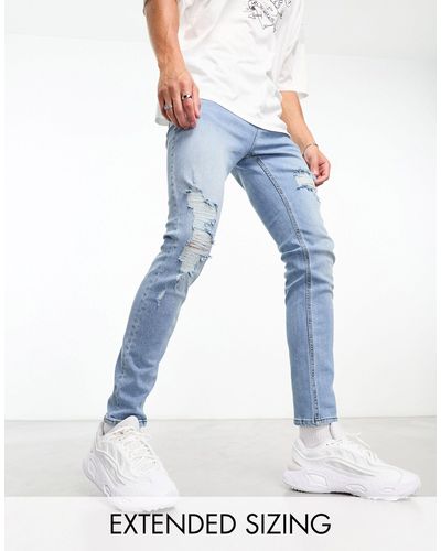 ASOS – skinny-jeans - Weiß
