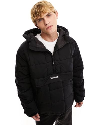 Timberland Pull Over Puffer Jacket - Black