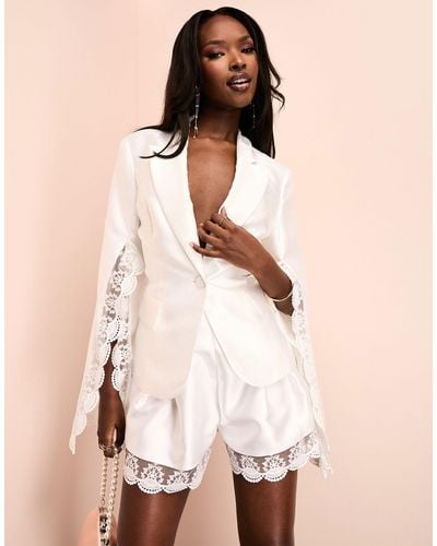 ASOS Americana blanca - Neutro