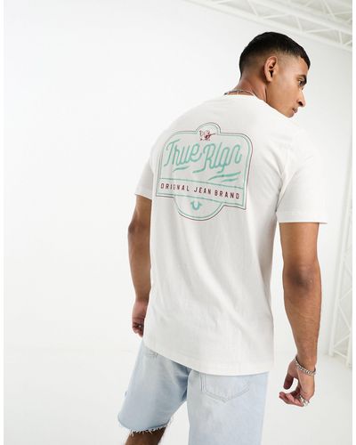 True Religion T-shirt bianca - Bianco