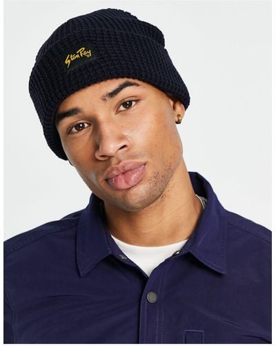 Stan Ray Patch Beanie - Blue