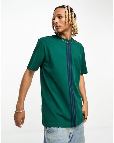 adidas Originals Rifta hack - t-shirt - universitaire - Vert