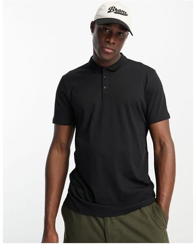 New Look Regular Fit Polo Shirt - Black
