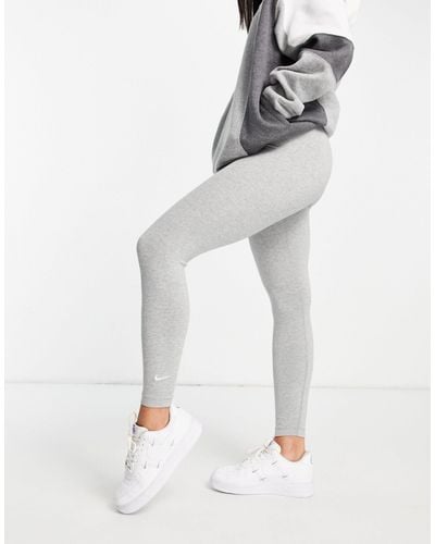 Nike Essentials Lbr Swoosh 7/8 leggings - White