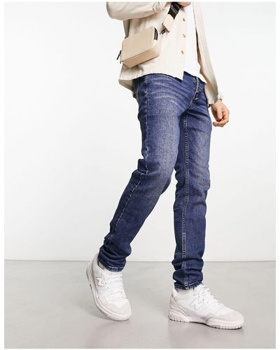 Wesc Skinny Jeans - Blauw