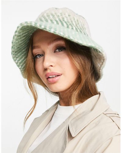 Vero Moda Bucket Hat Met Pastelkleurige Ruiten - Meerkleurig