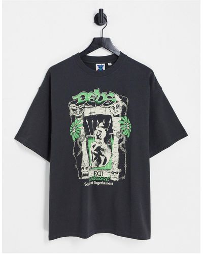 Deus Ex Machina T-shirt - Zwart