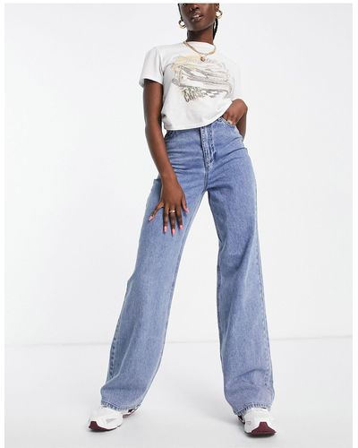 Pieces-Jeans met wijde pijp voor dames | Online sale met kortingen tot 30%  | Lyst NL