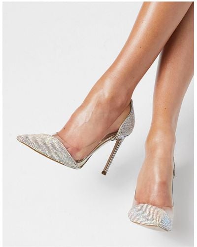 Steve Madden Marjorie Heeled Pointed Court Shoes - Multicolour