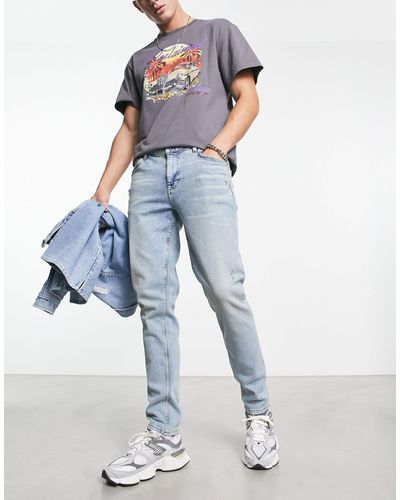 ASOS Jeans skinny lavaggio chiaro - Blu