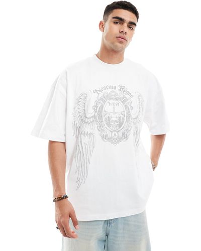 ASOS Extreme Oversized T-shirt - White