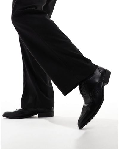Truffle Collection Chaussures richelieu avec bout en amande - Noir